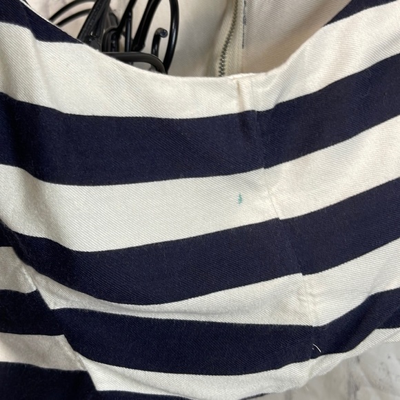 Abercrombie & Fitch Cropped Tank Top Racer Full Zip Back Broad Striped - Picture 6 of 9